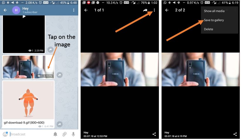 iOS Telegram怎麼儲存圖片？