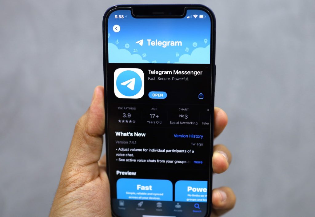 Telegram下載入口
